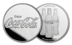 2023 PAMP 1-oz Silver Coca-Cola Round Reverse Proof