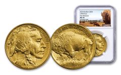 2024 $50 1oz Gold Buffalo NGC MS70 First Releases Buffalo Label
