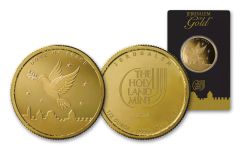 Israel 2024  1/2oz Gold Dove of Peace Round