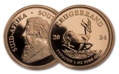South Africa 2024 1oz Gold Krugerrand Proof w/ OGP
