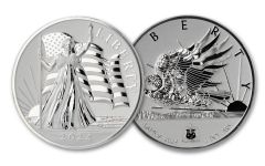 Samoa 2024 HR Light of Liberty - Susan Taylor 1oz Silver Enhanced Reverse Proof $2 Coin