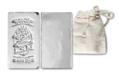 Local Silver Mint Barter Bag: 10 1/10 oz .999 Silver Bars