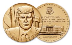 US Mint  1 5/16 inch Donald Trump Bronze Medal