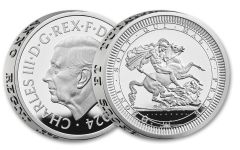 Great Britain 2024 Great Engravers Pistrucci Crown 2oz Silver £5