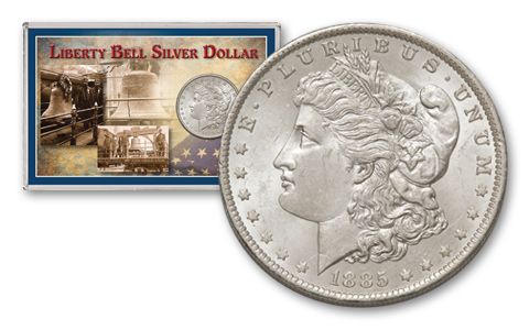 1X Morgan Silver Dollar Bell Silver Coin Bells-50%OFF