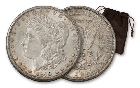1890-S Morgan Silver Dollar - End of Frontier XF