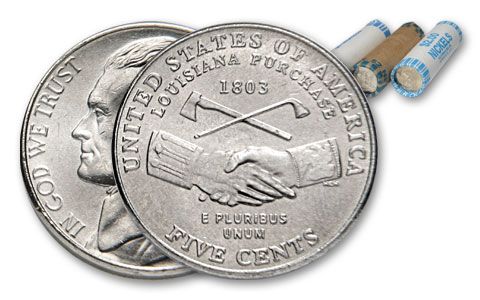 2004-P Peace Nickel Roll Uncirculated