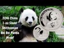 2016 1-oz Silver Smithsonian Panda Bei Bei Proof Coin