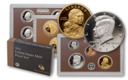 2012 S Silver Proof Set 14 Coin Set 