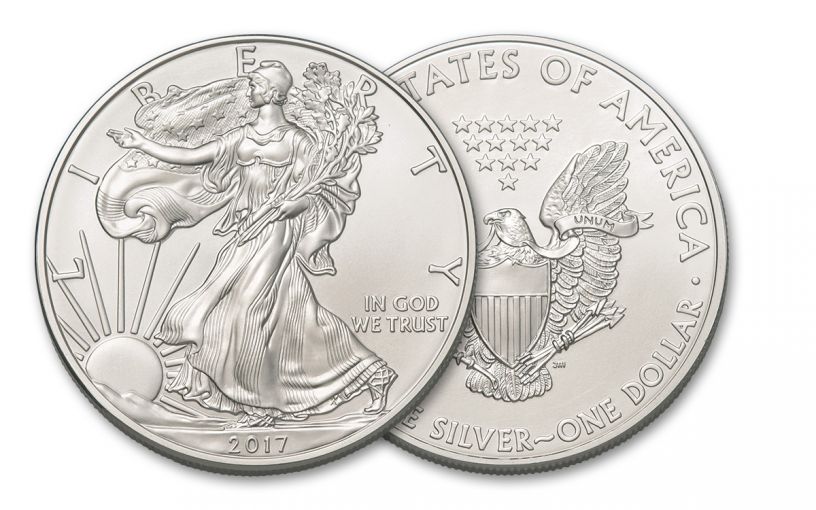 2017 1 Dollar 1-oz Silver Eagle BU
