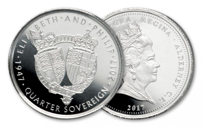 2017 Great Britain Platinum Quarter Sovereign Proof | GovMint.com