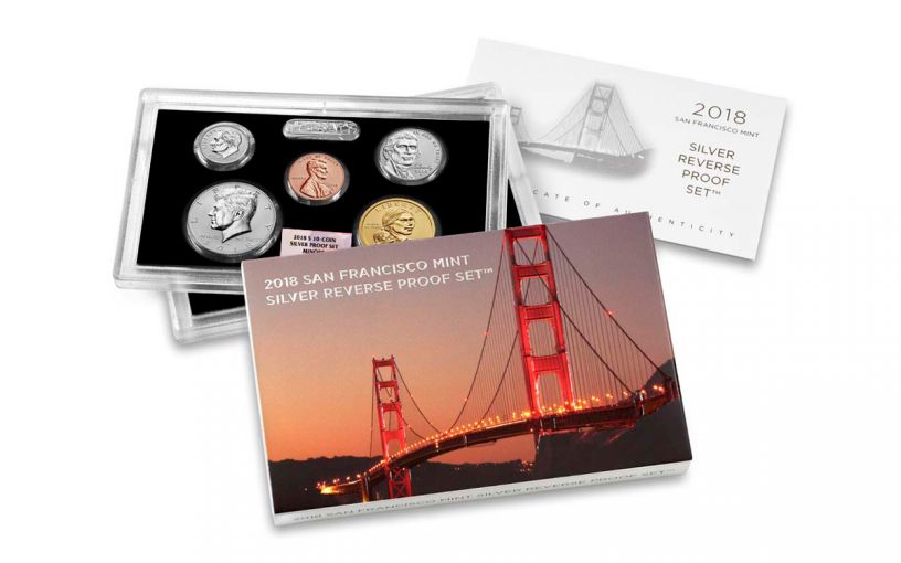 2018-S United States Silver NGC Reverse Gem Proof Set 