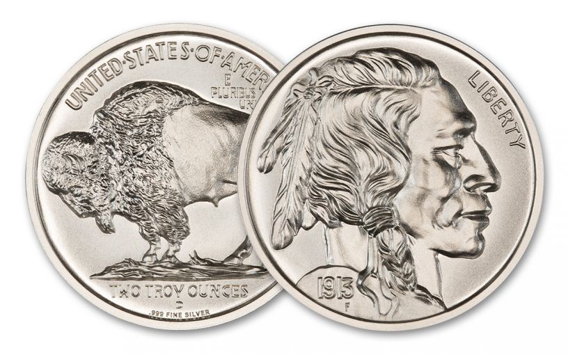 2-oz Silver American Coin Treasures Buffalo Nickel 