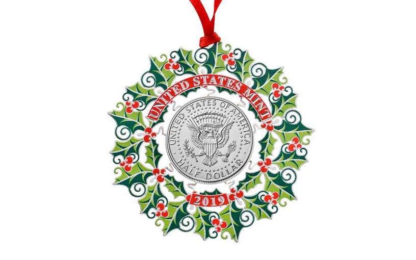 2019 50 Cents Kennedy Half Dollar U.S. Mint Ornament