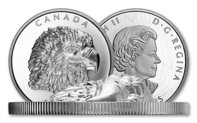 2020 Canada $25 1-oz Silver Eagle Extraordinary High Relief Gem Proof 