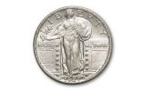 1916-1930 25 Cent Standing Liberty BU