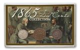 1865 Six Cent Collection Good-Fine 3 Pieces