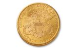 1866-1907 20 Dollar Gold Liberty BU