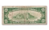 1928 10 Dollar Gold Certificate Note Fine