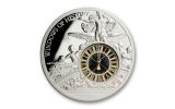 2013 Cook Islands 10 Dollar Silver Grand Central Station Window Proof