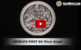 2014 Silver Angel BU Coin