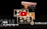 2014 U.S. Silver Proof Coin Set