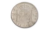 1772-1832 Spain 8 Reales Portrait NGC AU