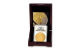 2014 France 100-Gram Gold Rooster NGC MS70 One of First 20 Struck
