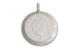2015 Niue 5 Dollar Silver Madonna and Child Proof-Like Pendant