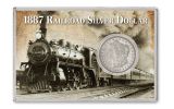 1887 Morgan Silver Dollar Railroad XF