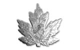 2015 1-oz Silver Cut-Out Maple Leaf Proof       