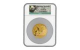 2016 Panda 100 Gram Gold Proof NGC Gem Proof