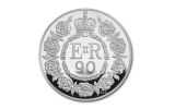 2016 Great Britain 10 Pound 5-oz Silver Queen Elizabeth II 90th Birthday NGC PF69UCAM First Struck