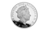 2016 Great Britain 10 Pound 5-oz Silver Queen Elizabeth II 90th Birthday NGC PF69UCAM First Struck