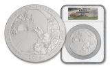 2015 25 Cent 5-oz Silver America the Beautiful NGC SP70 FDI 5 Pc Set