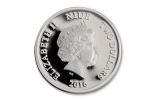 2016 Niue 2 Dollar 1-oz Silver Mickey Plan Crazy Proof 