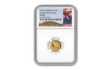 2016 Australia 15 Dollar 1/10-oz Gold Wedge-Tailed Eagle NGC MS70