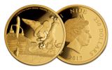 2017 Niue 250 Dollar 1-oz Gold Disney Mickey Fantasia Proof