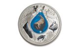 2017 Canada 20 Dollar 1-oz Silver Underwater Life 3D Proof 