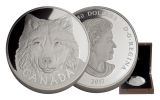 2017 Canada 250 Dollar 1 Kilo Silver Eyes of the Timber Wolf Proof