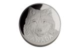 2017 Canada 250 Dollar 1 Kilo Silver Eyes of the Timber Wolf Proof