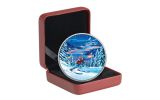 2017 Canada 15 Dollar Silver Great Outdoors Night Skiing Proof