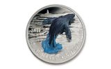 2017 Canada 1 Ounce $20 Silver Breaching Whale 3D Proof NGC PF70UC