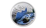 2017 Canada 1 Ounce $20 Silver Snowy Owl Colorized Proof - Landscape Illusion