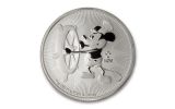2017 Niue 2 Dollar 1-oz Silver Mickey Steamboat Willie NGC MS69 First Releases
