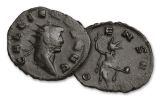 253-271 AD Roman Bronze South Petherton Hoard 3-Coin Set