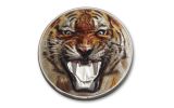 2017 Tanzania 1500 Shilling 2-oz Silver Royal Bengal Tiger Proof
