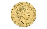 2017 Great Britain 25 Pound 1/4-oz Gold Queen's Beasts The Dragon Uncirculated 