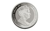 2017 BVI 1 Dollar 1-oz Silver JFK Reverse Proof
