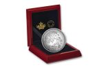 2017 Canada 50 Dollar 5-oz Silver Maple Leaves in Motion Proof